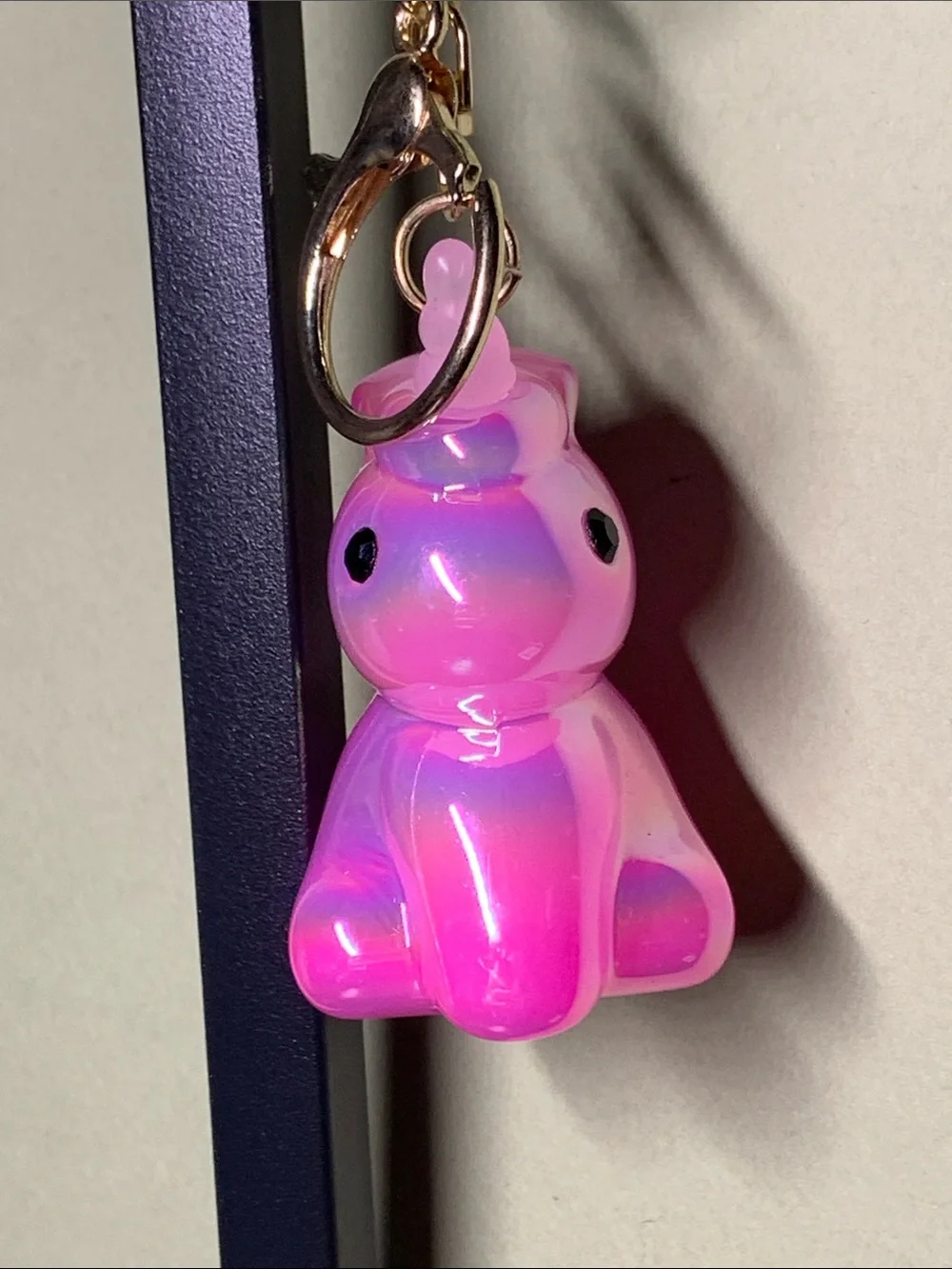 Charm Buddy Keychain - Pink Unicorn